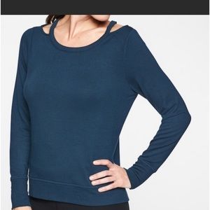 Athleta | Cut Out Sweatshirt in Constellation Blue
